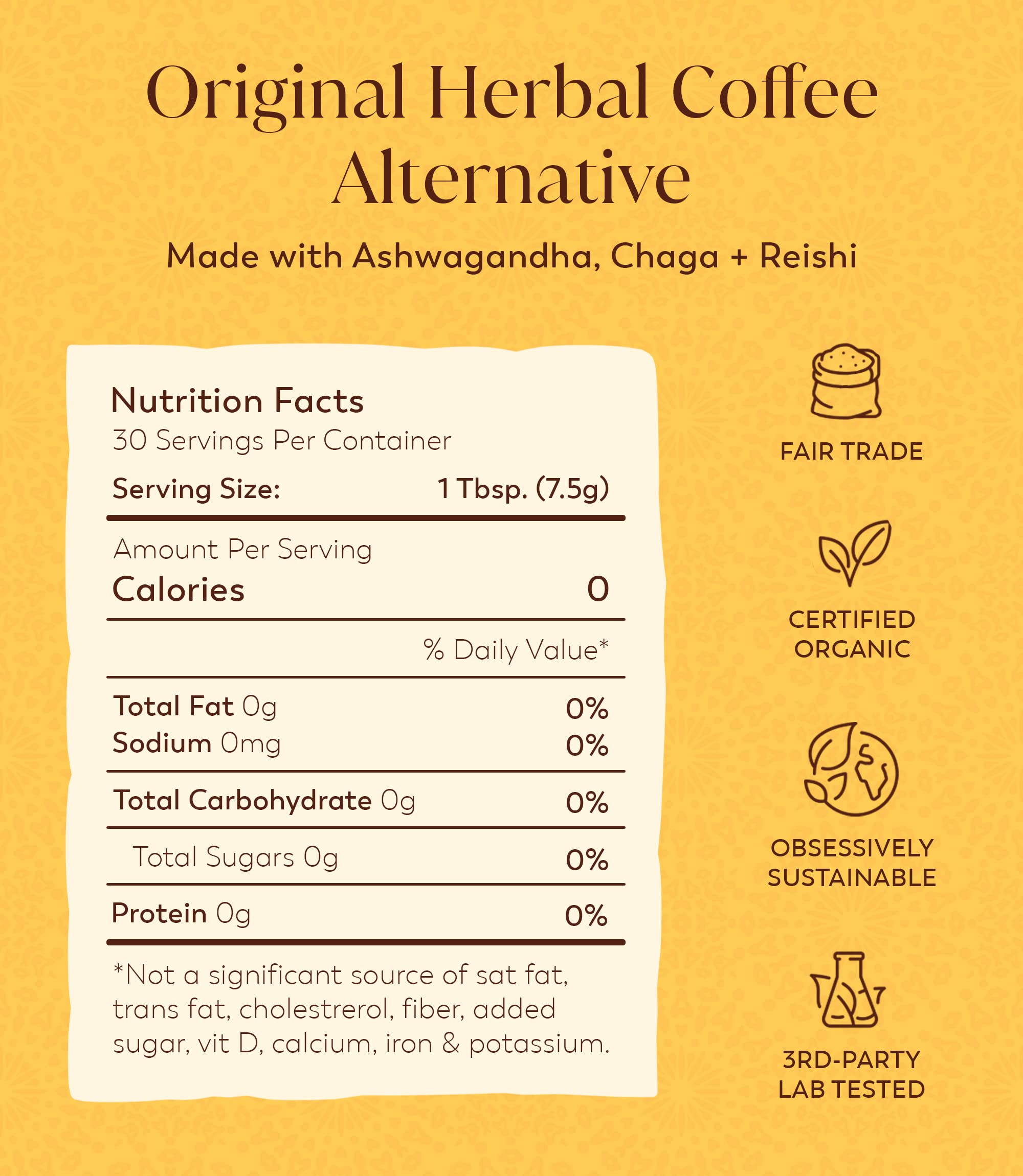 Rasa Koffee Original Adaptogenic Coffee Alternative & Creamer Bundle | Vegan, Keto, Whole30 • 30 Servings