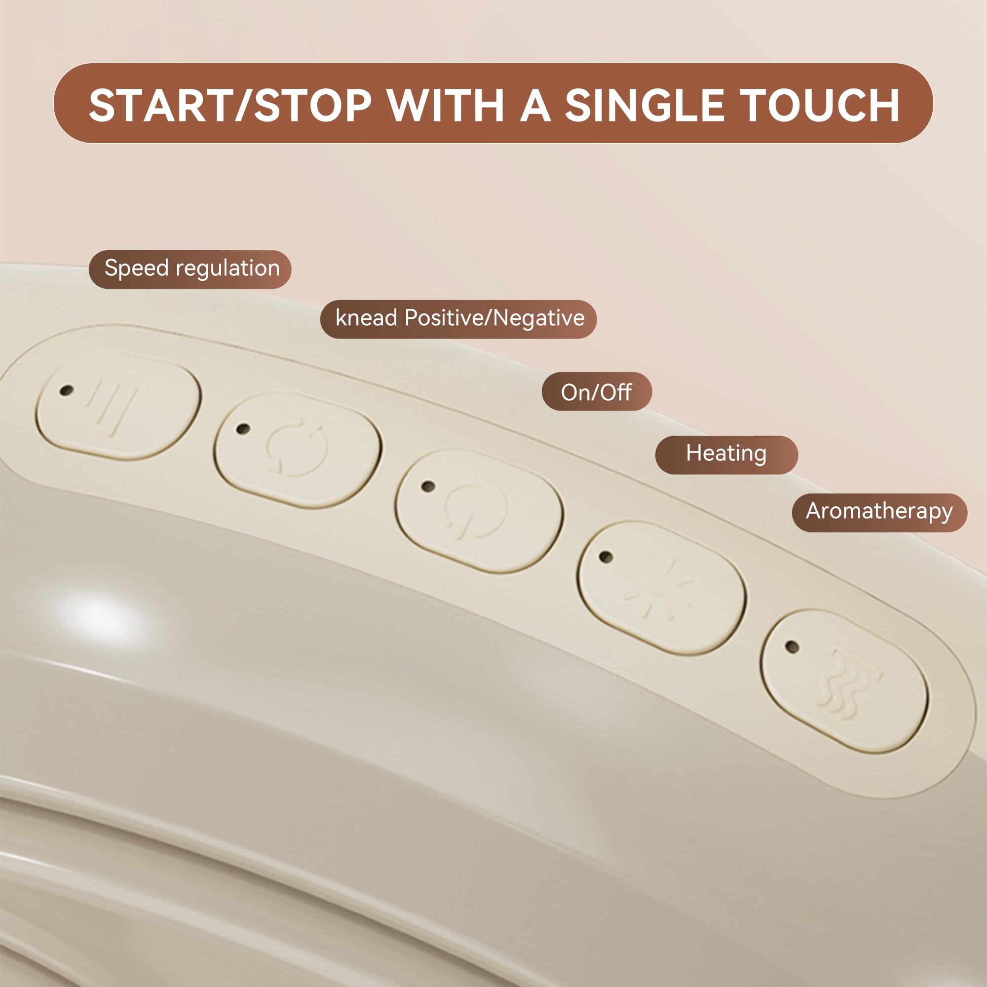 KOSTAK Abdominal Massager plug and play design for use while charging.