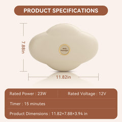 KOSTAK Abdominal Massager portable design for home, office, or travel.