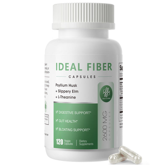iMATCHME Fiber Capsules bottle for convenient daily digestive support.