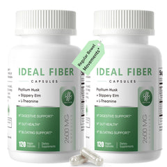 iMATCHME fiber capsules with psyllium husk for gentle digestion support.