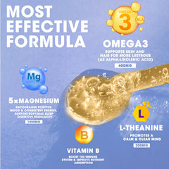 iMATCHME magnesium liquid dropper highlights convenient daily dosing.