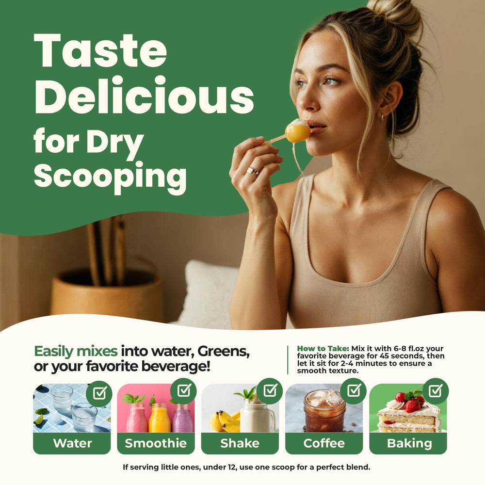 Immerge Health packaging displays 60 servings for long-lasting use.