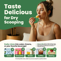 Immerge Health packaging displays 60 servings for long-lasting use.