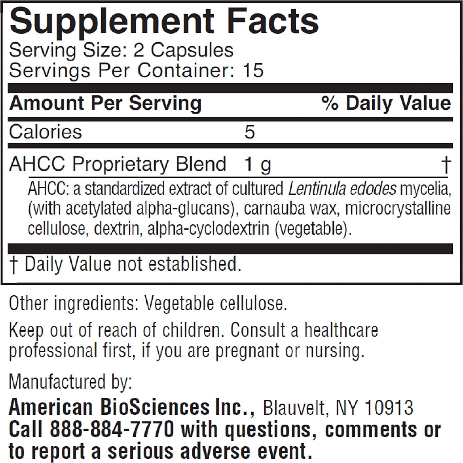 ImmPower capsules pack showcases daily immune support possibilities with AHCC.