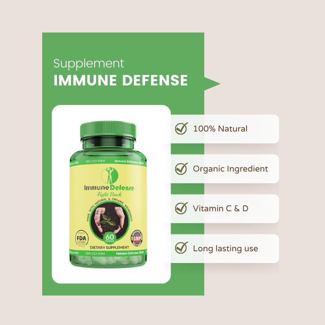 Immune Defense vitamins and minerals zinc-selenium with vitamins C and D