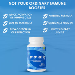 Immune Health Basics clinical research note highlights study-backed purity.