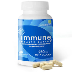 Immune Health Basics Ultra Strength bottle suggests convenient daily immune support.