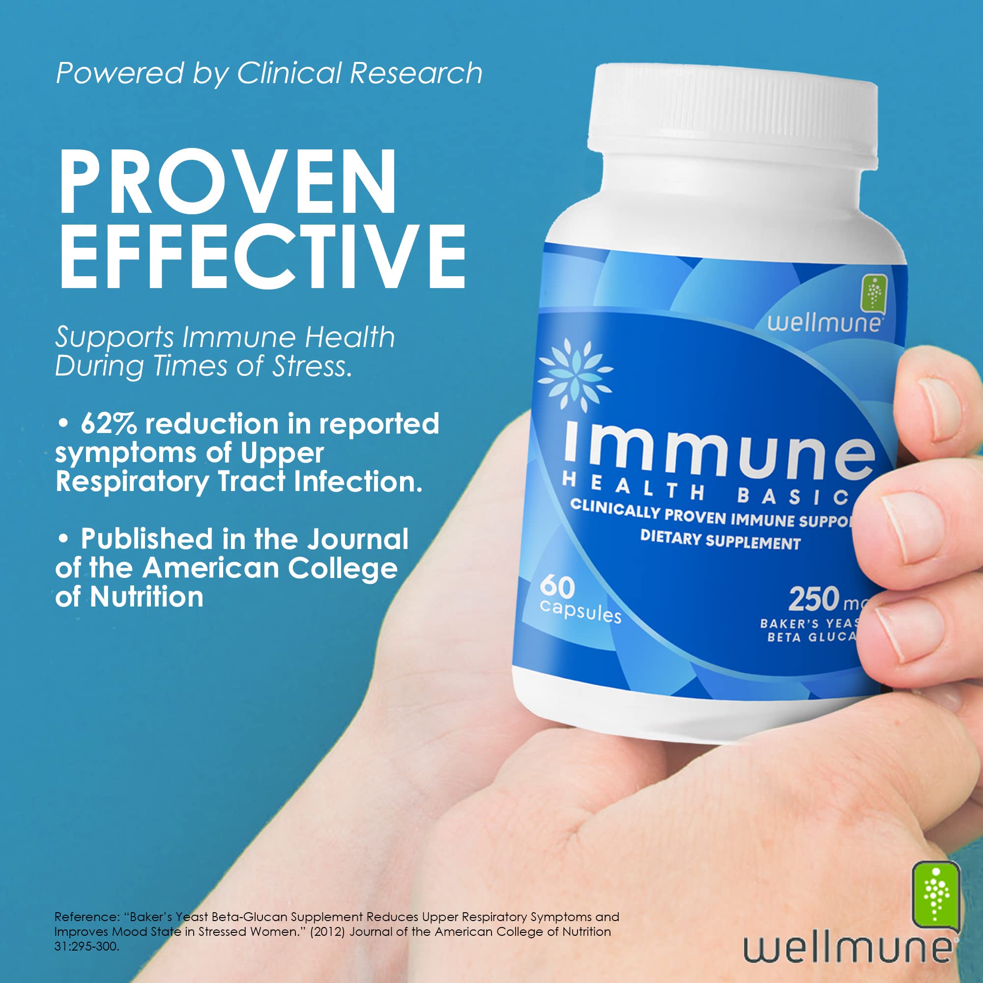 Immune Health Basics vegan capsules offering plant-based daily immune support.