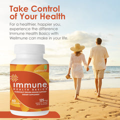 Immune Health Basics vegan capsules suitable for daily vegetarian or vegan routines