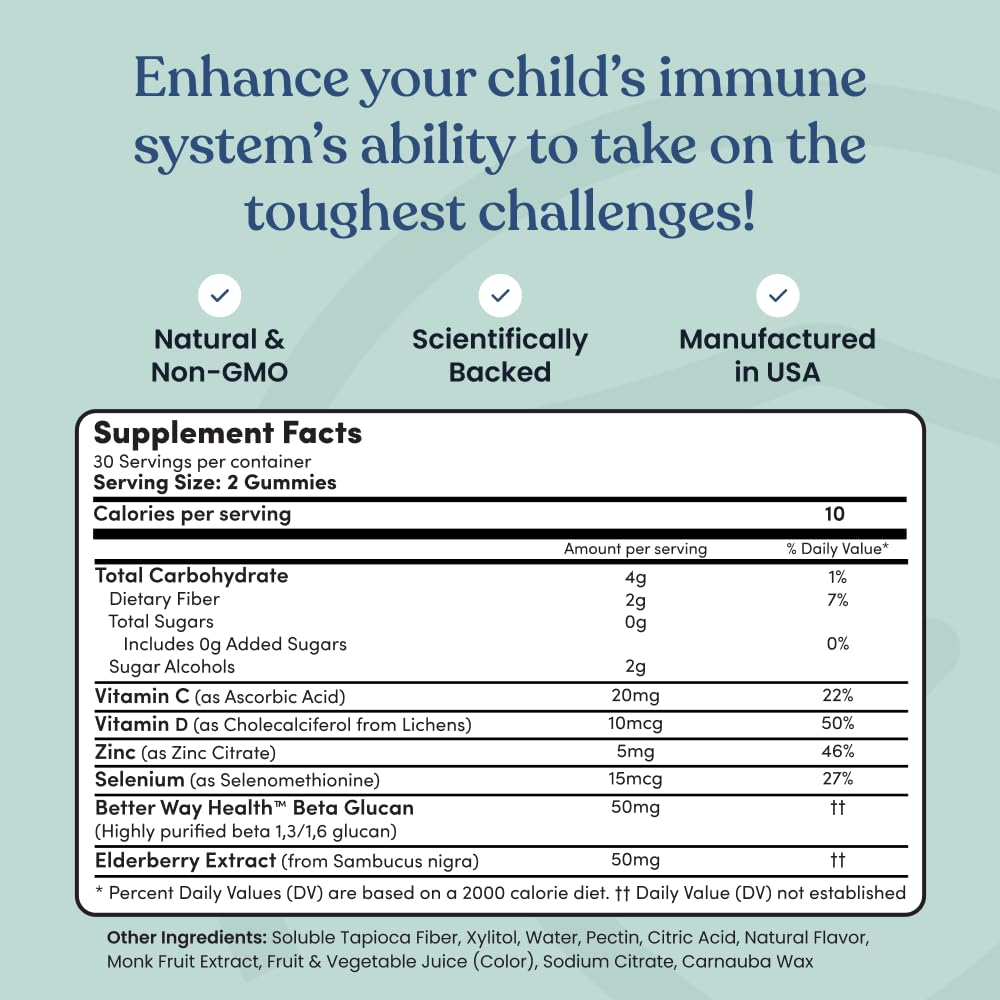 Immune Ready bottle ready for travel, school, and family outings.