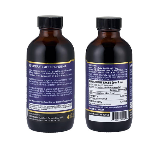 Pouring 5 ml into a cup, easy daily dose for convenient immune support.