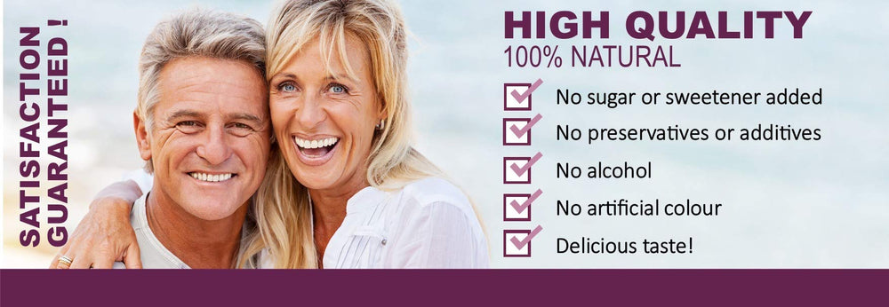 Immunia serving idea with yogurt or smoothie for natural taste boost.