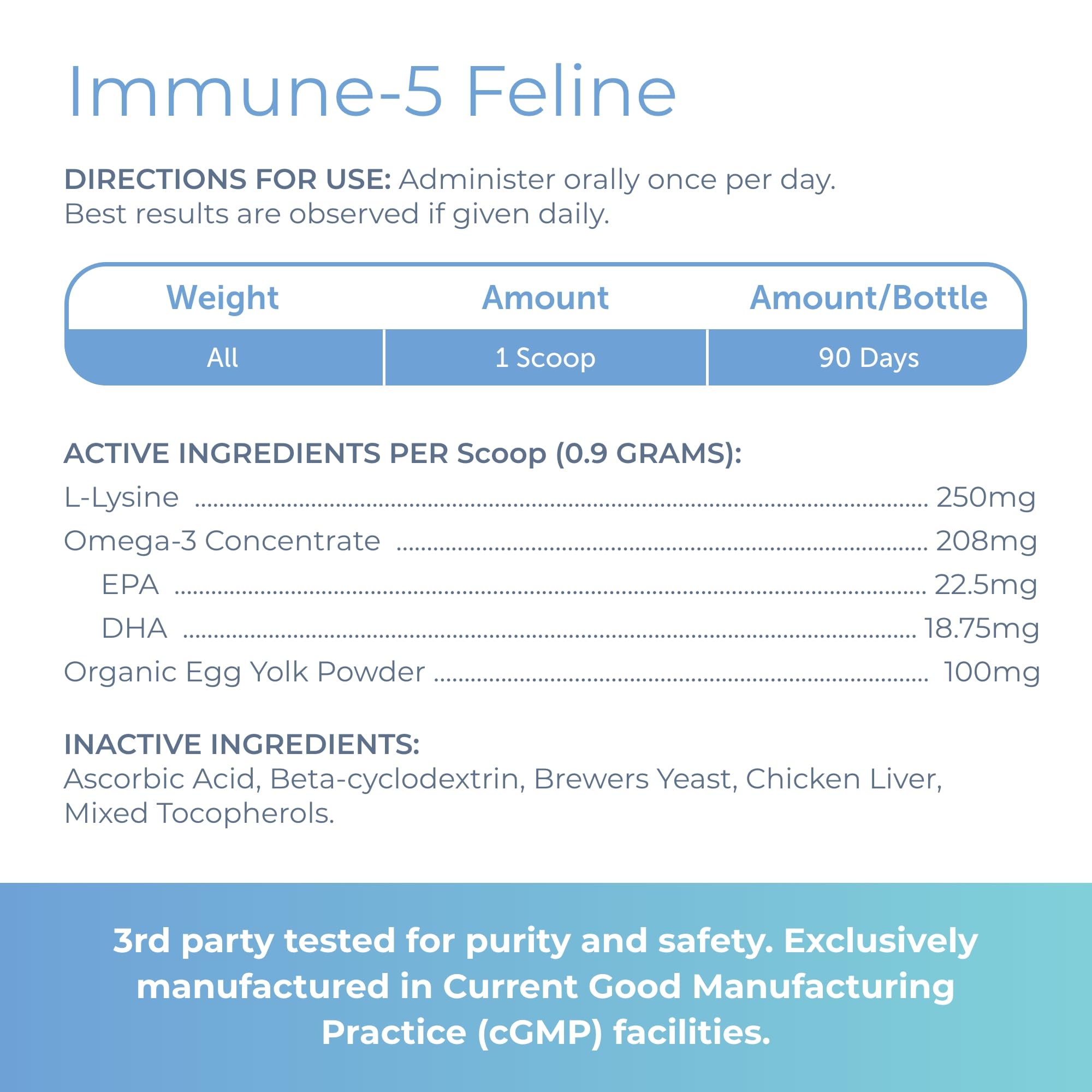 Immuno-5 supports ocular health as part of immune balance.