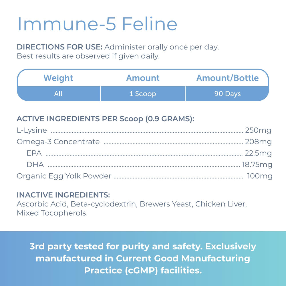 Immuno-5 supports ocular health as part of immune balance.