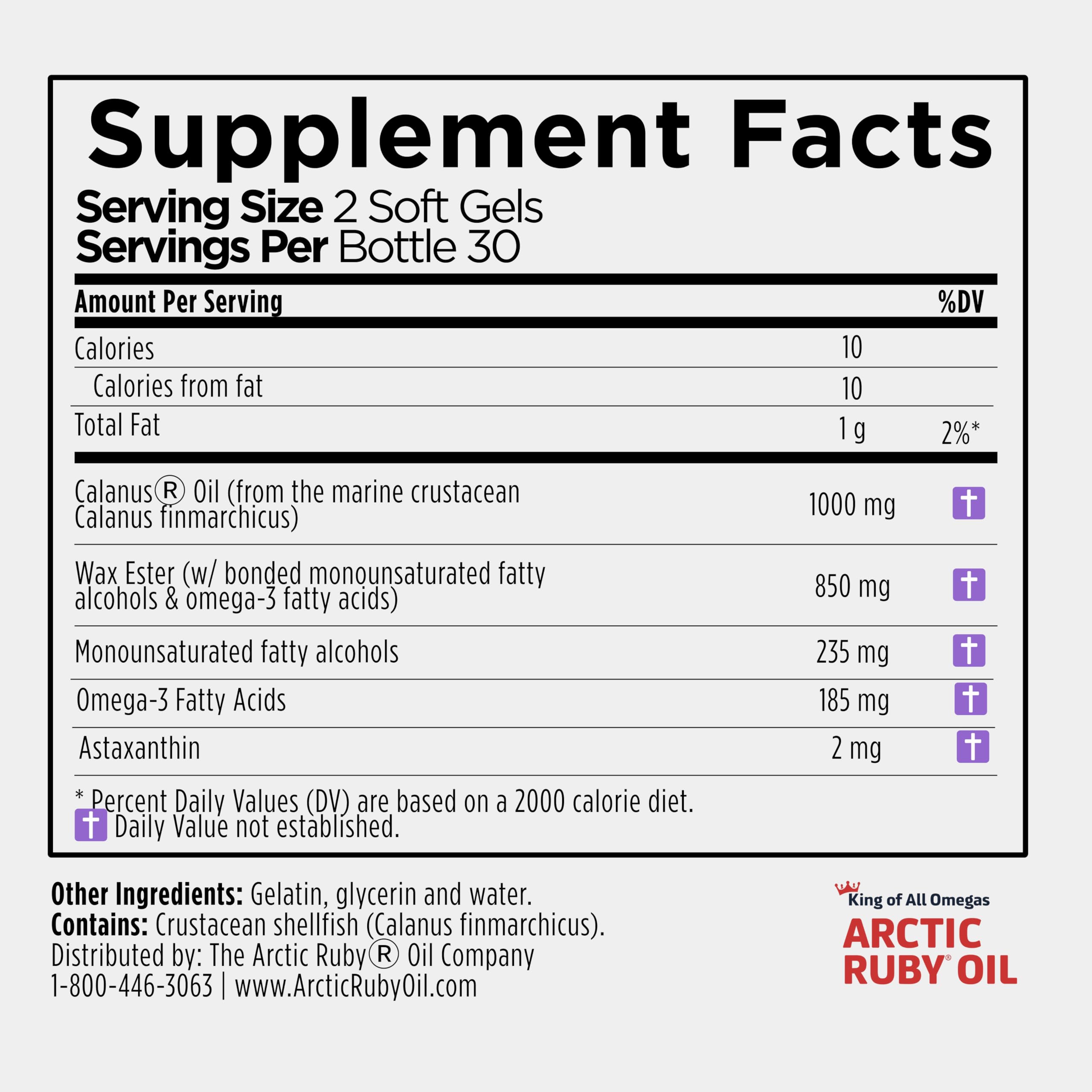 Immunocorp Arctic Ruby Oil packaging shows 3-pack convenience