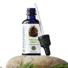 Immunophen Vitamin C component highlighting immune support and antioxidant potential.
