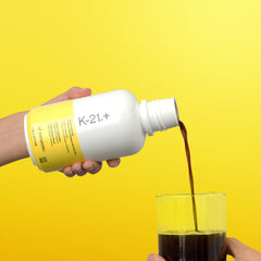 Closeup of Immunotec K-21Plus capsules showing natural supplement form