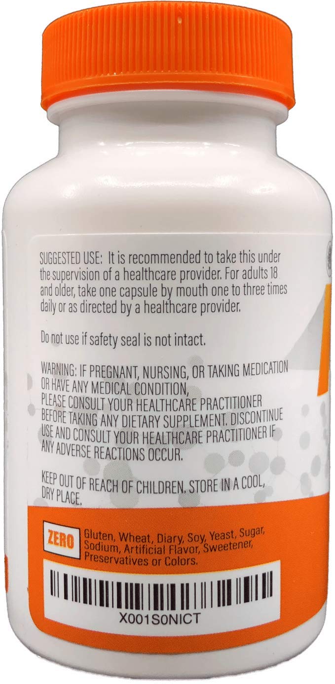 IMMUNOVITES High Dose Biotin label close-up with pure ingredients