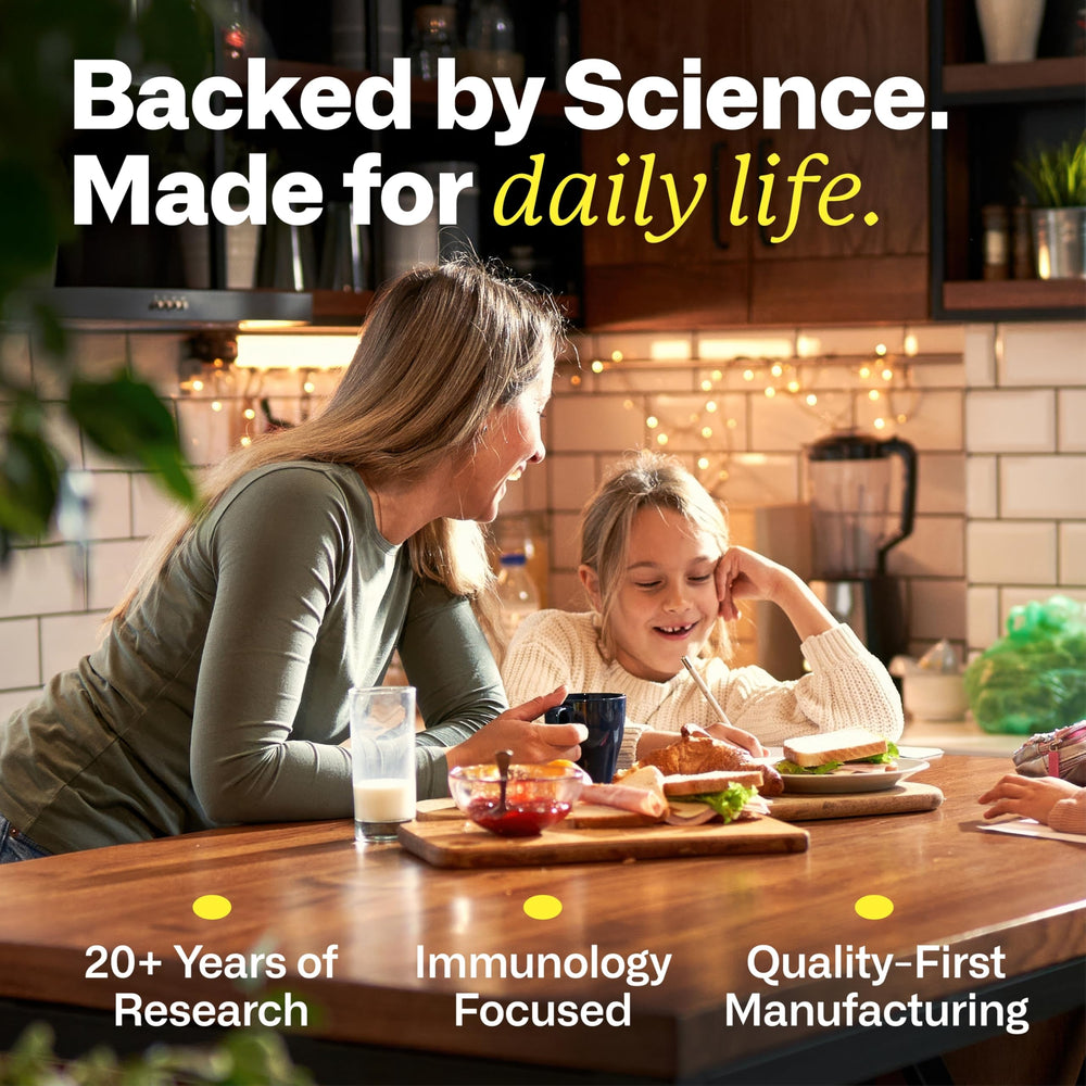 IMMY icons highlight dairy-free, gluten-free, and soy-free benefits.