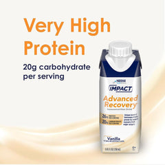 Impact Ready-to-drink bottle close-up emphasizing easy consumption.