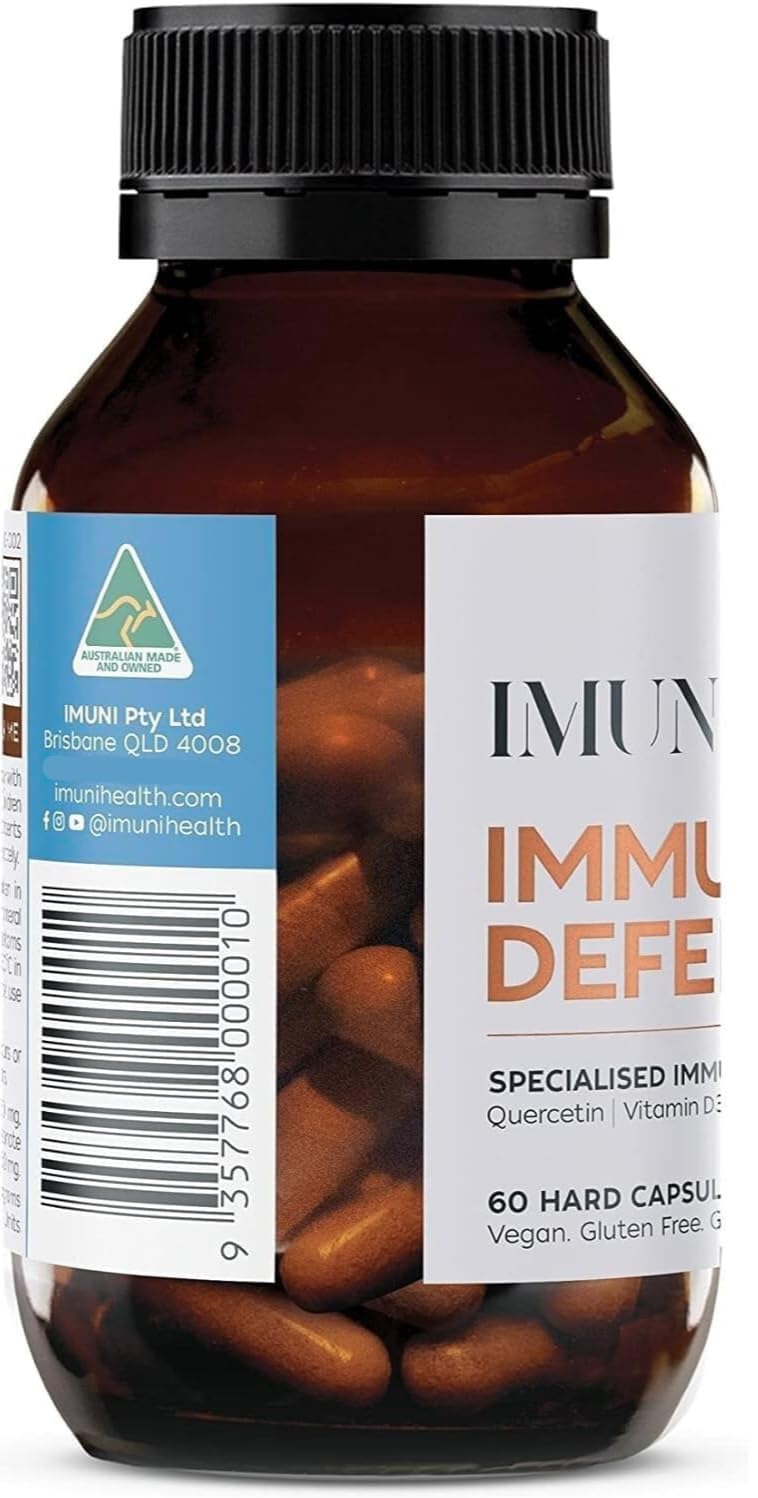 IMUNI Travel Defense pack in a travel kit, ready for flights and layovers.
