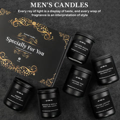 Inayou Amber fragrance candle provides luxurious scent for upscale rooms.
