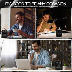 Inayou Long-burning 300-hours candle delivers extended fragrance.