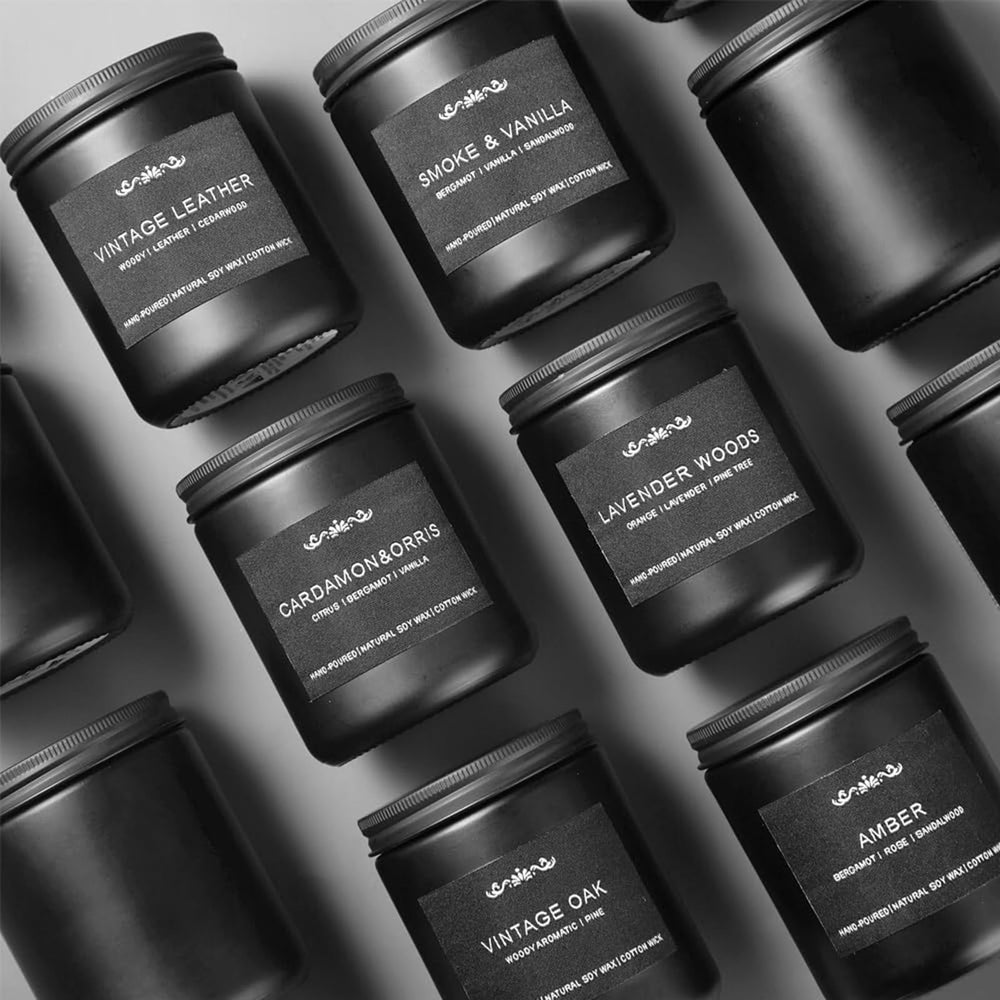 Inayou Vintage Leather candle adds rich vintage charm to spaces.