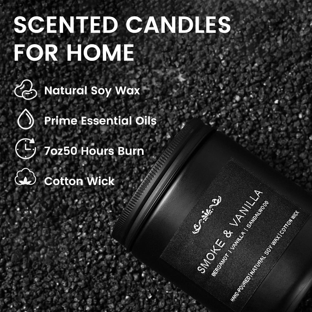 Inayou Vintage Oak candle brings calm, elegant wood aroma.
