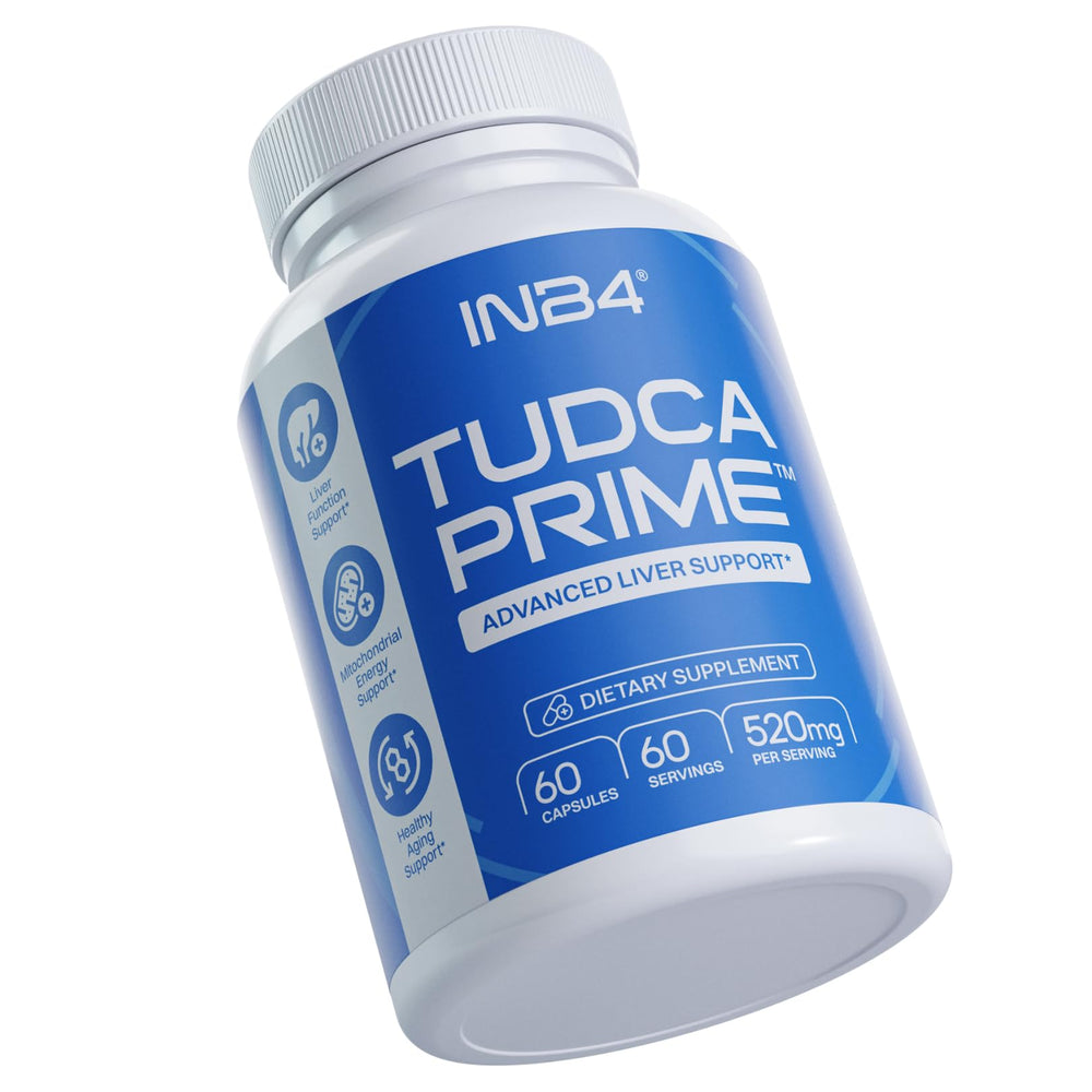 INB4 Tudca Prime third-party seal signifies purity and identity.