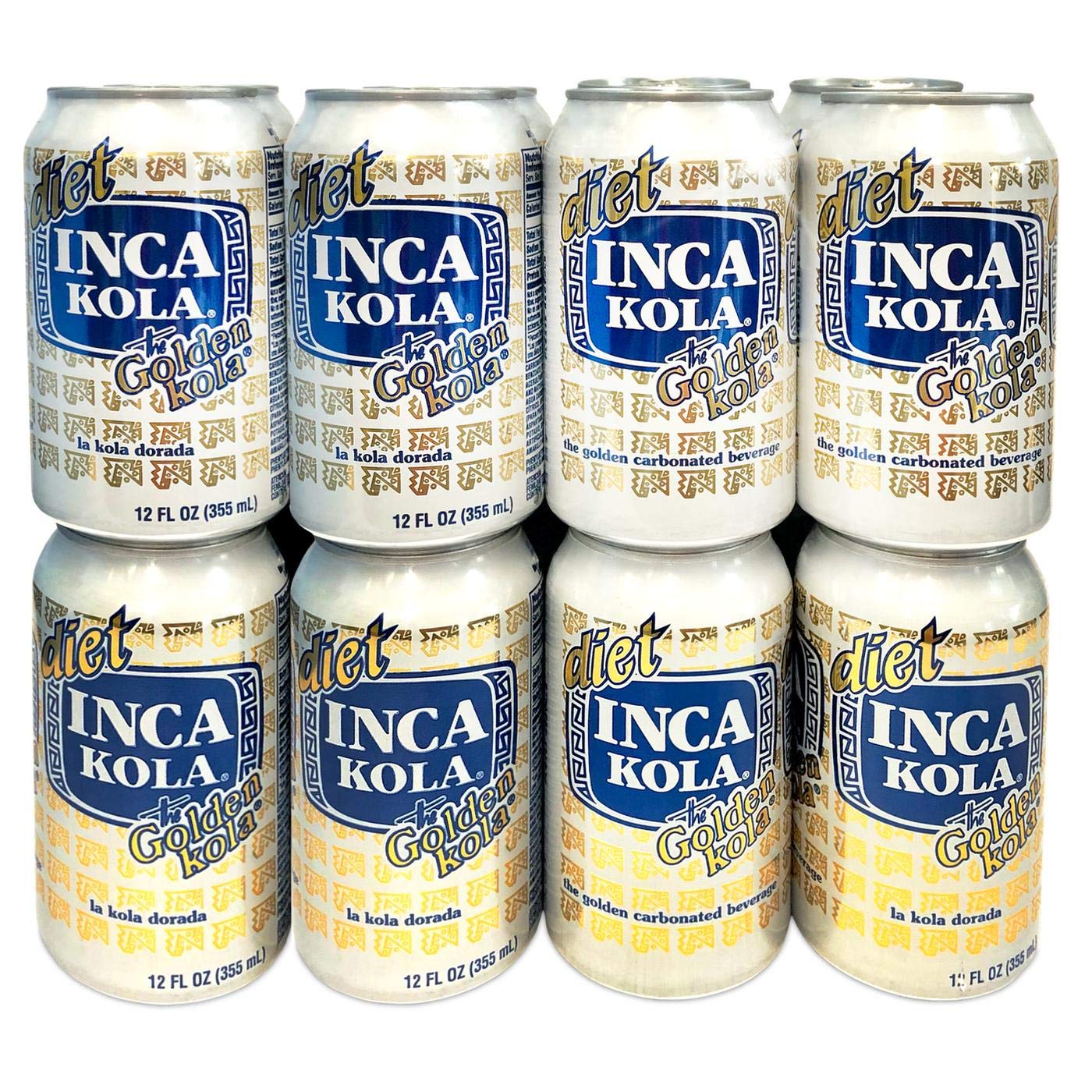 Inca Kola Diet Soda 12oz bottle — refreshing, low-sodium option for meals and gatherings