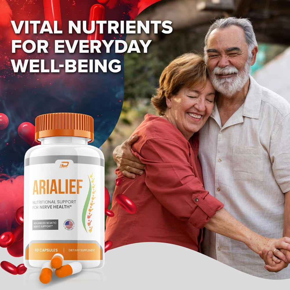 Indelo Arialief packaging front highlighting advanced formula.