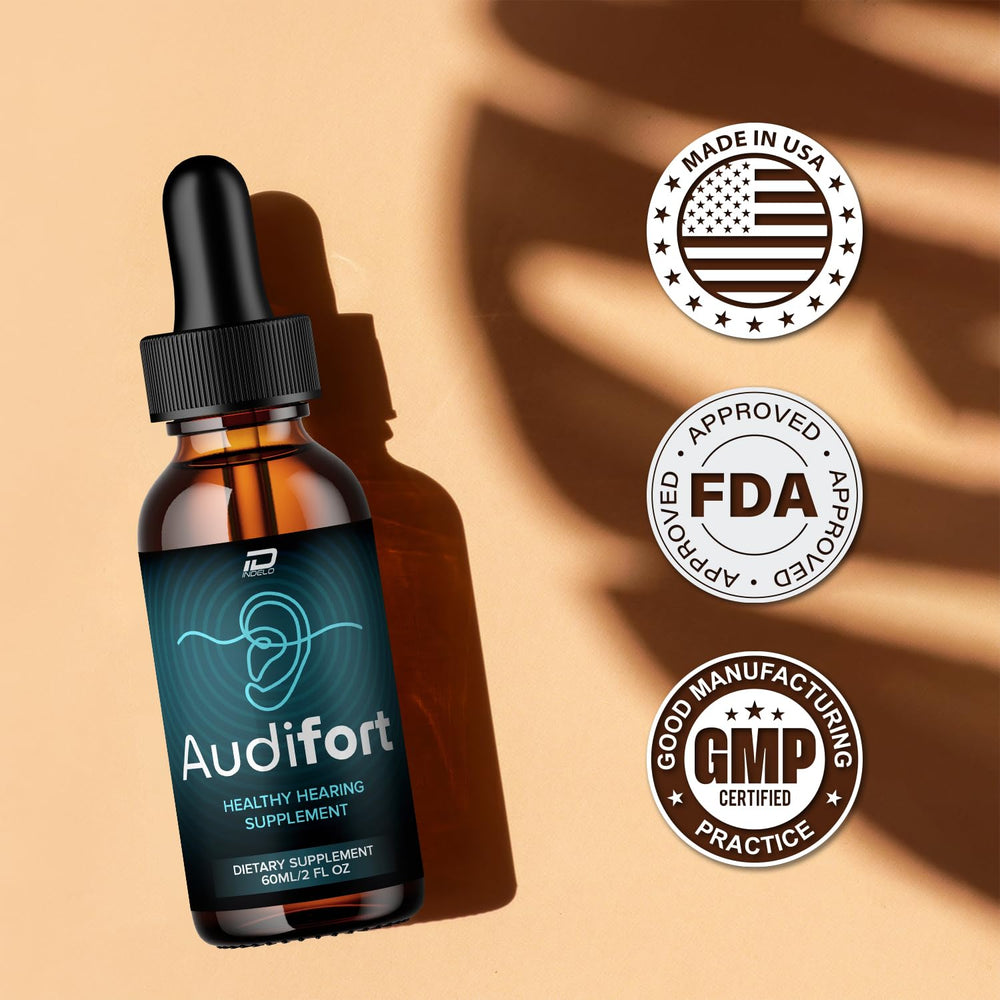 Audifort 5-pack with a five-month supply for ongoing use.