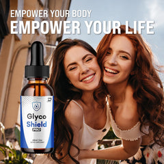 Indelo Glyco Shield Pro amber bottle protects ingredients from light.