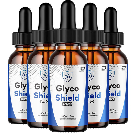 Indelo Glyco Shield Pro bottle highlighting premium natural blend for daily wellness.