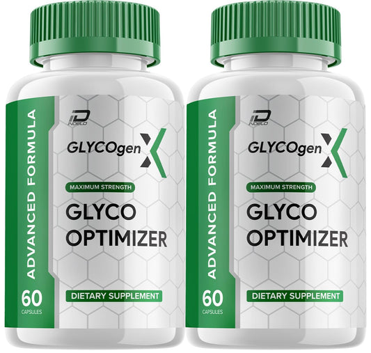 Indelo GlycogenX Glyco Optimizer bottle front view for daily energy support.