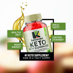 Ketovex keto ACV gummies package showing complete formula and quick access.