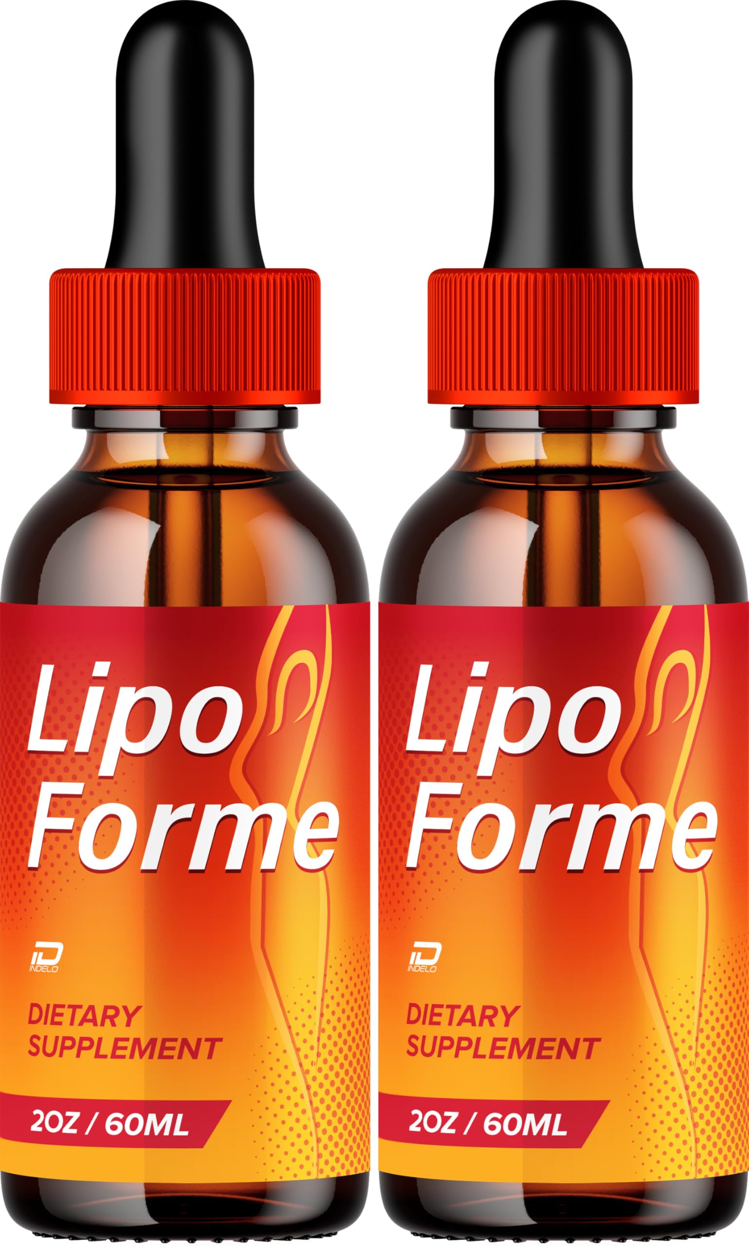 Indelo LipoForme bottle drops for convenient daily use and routine support