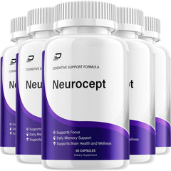 Indelo Neurocept bottle label showing daily focus support.