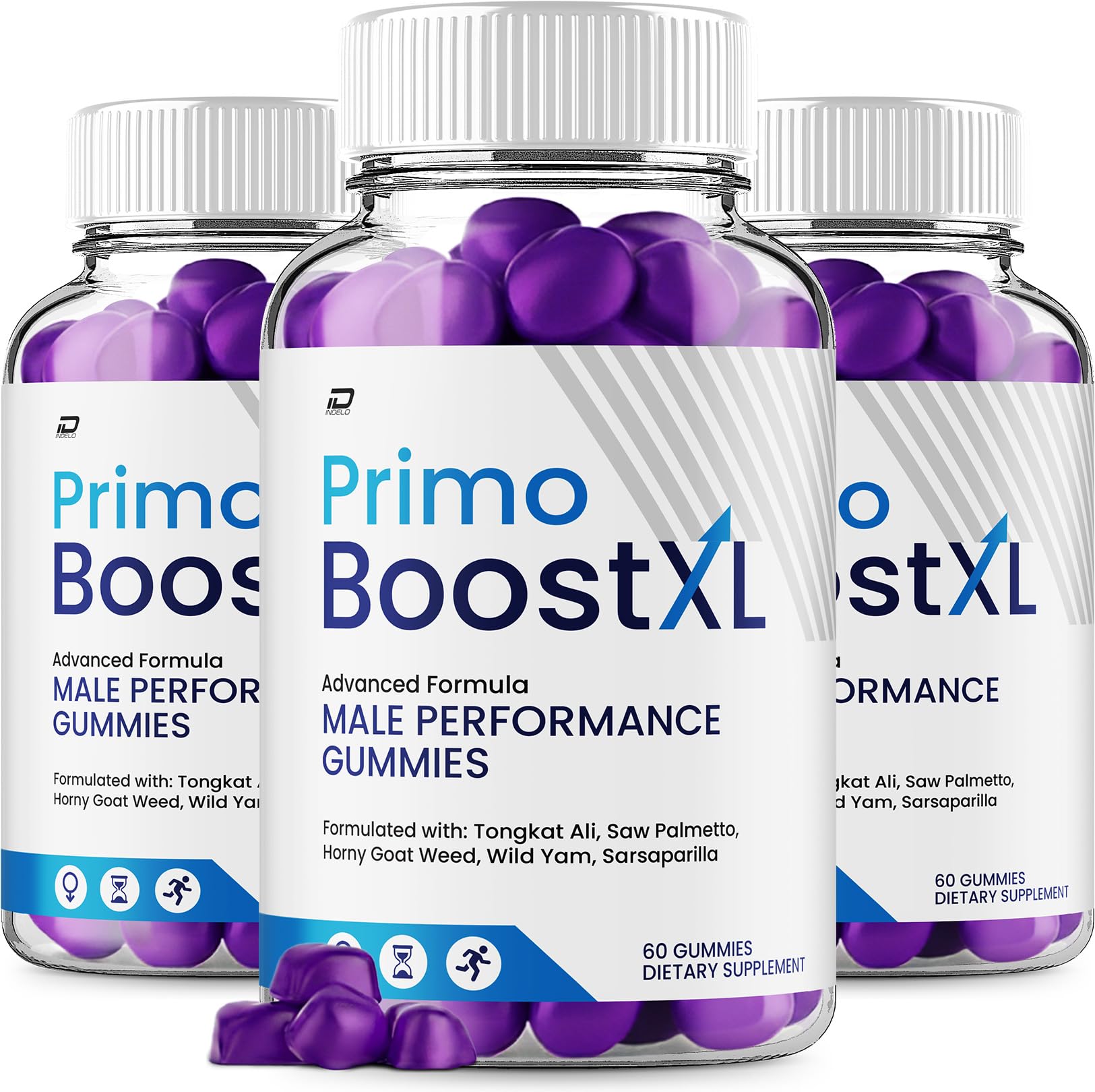 Indelo Primo Boost XL bottle ready for daily vitamin routine.
