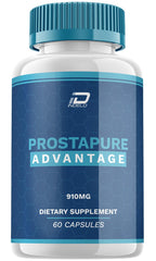 Indelo Prostapure bottle showing all-natural energy support for men.