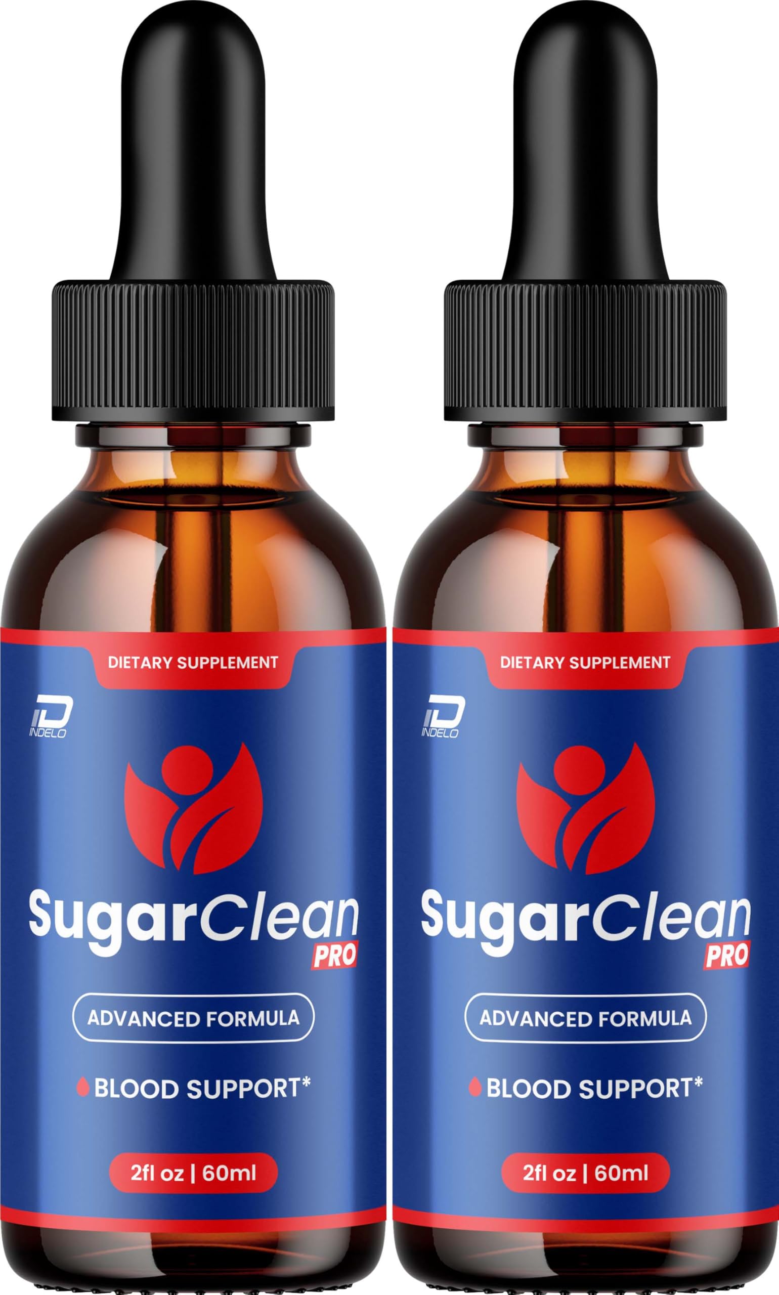 Indelo Sugar Clean Pro liquid drops bottle ready for daily wellness routine