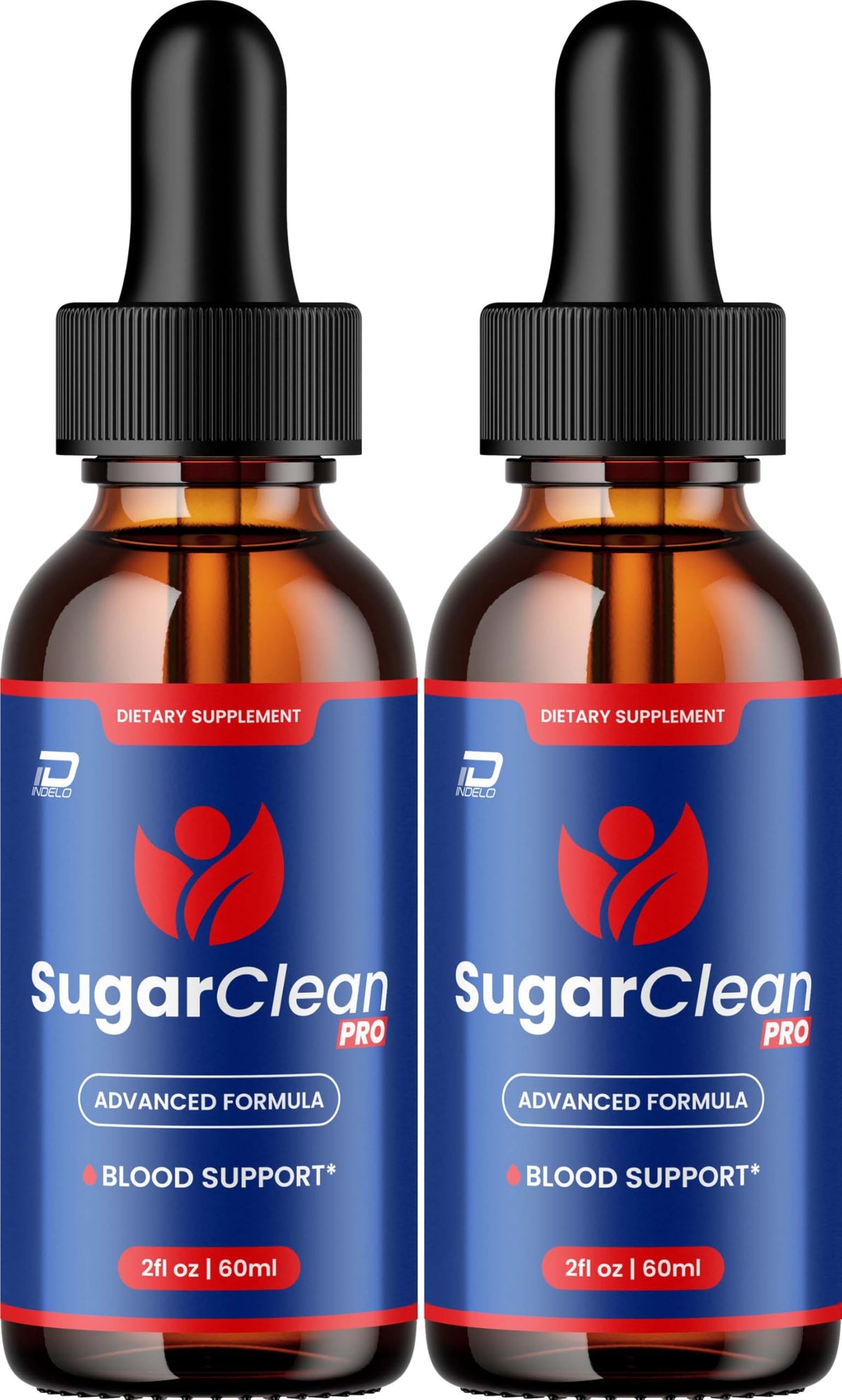 Indelo Sugar Clean Pro liquid drops bottle ready for daily wellness routine