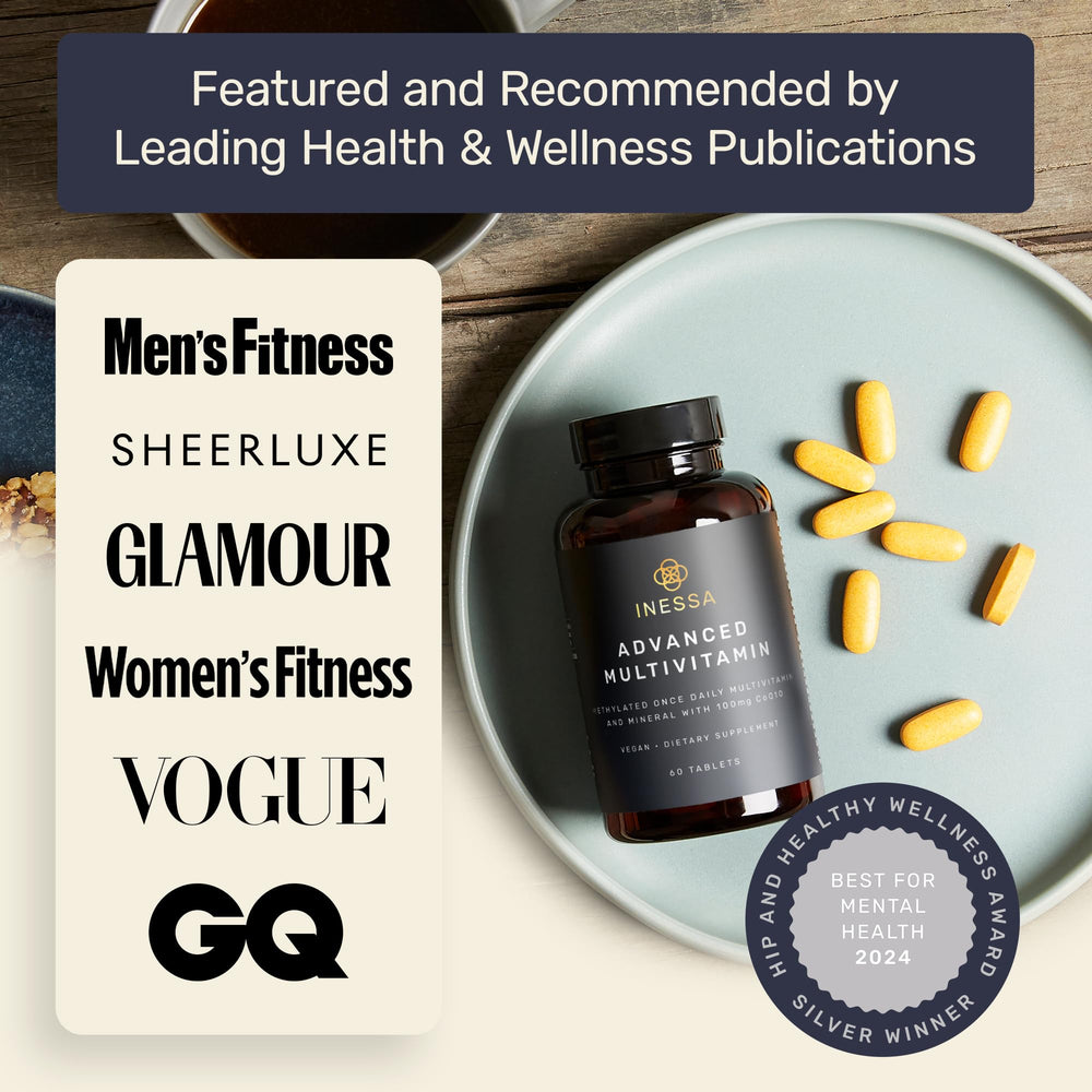 Inessa vegan tablets emphasize plant-based nutrition for vegan lifestyles.
