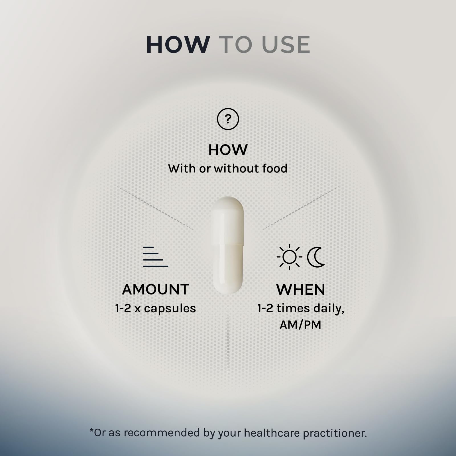 InfiniWell health graphic showing gut health pathway concepts