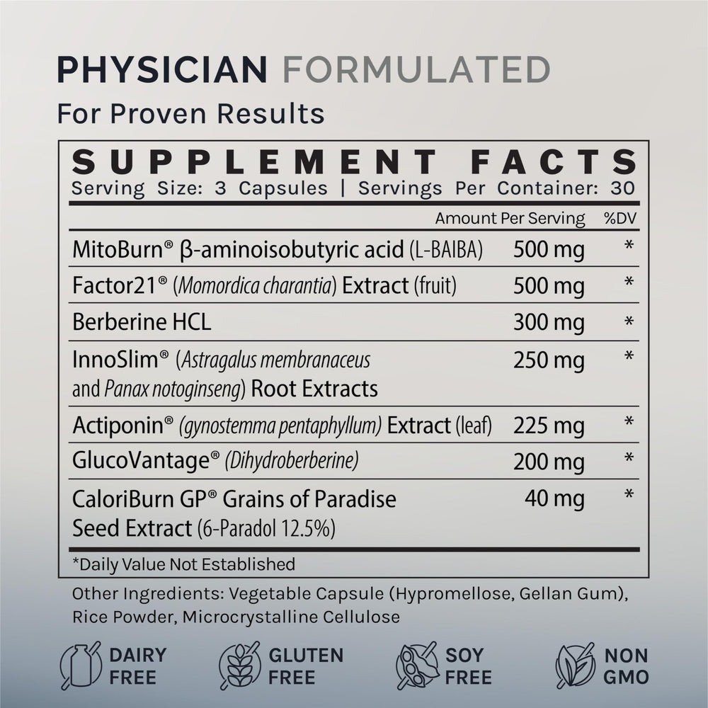 InfiniWell Control bottle top and seal signaling quality and care.