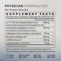 InfiniWell DNA Prime buckwheat peptides detail suggests mitochondrial energy protection.