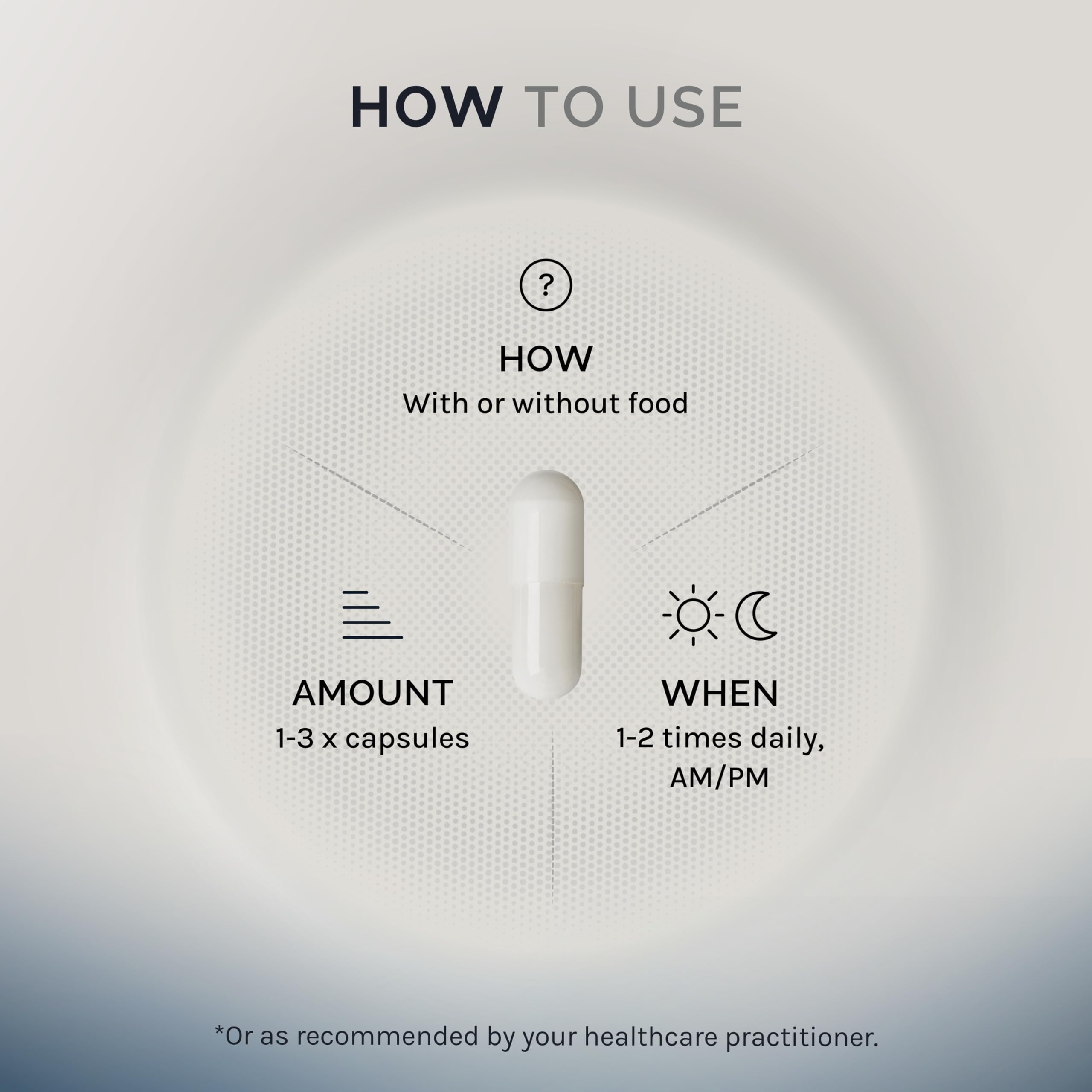 InfiniWell Epicatechin nutrition facts panel emphasizing serving size and capsule count.