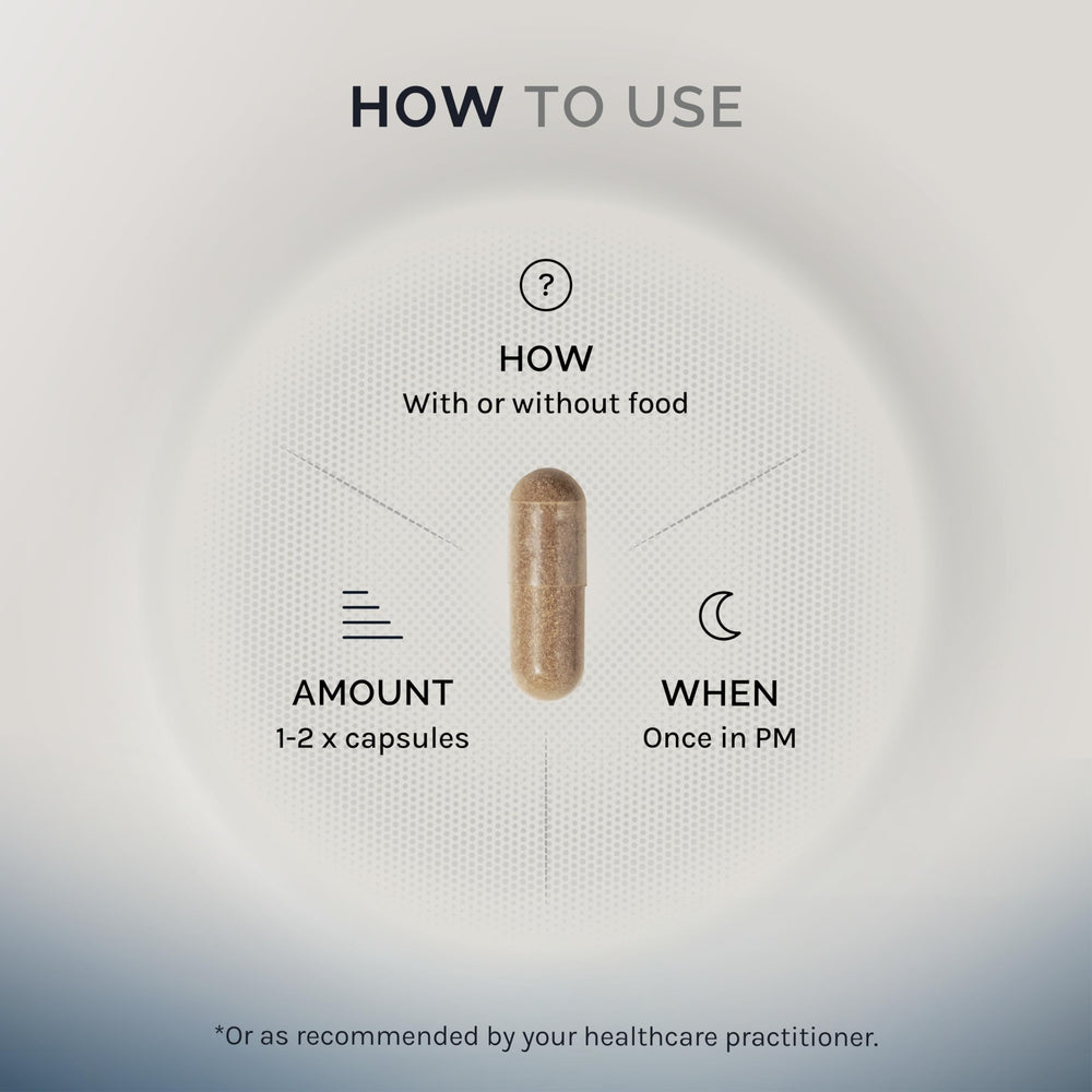 InfiniWell IgNIGHT capsules shown with a smooth texture for nighttime supplementation.
